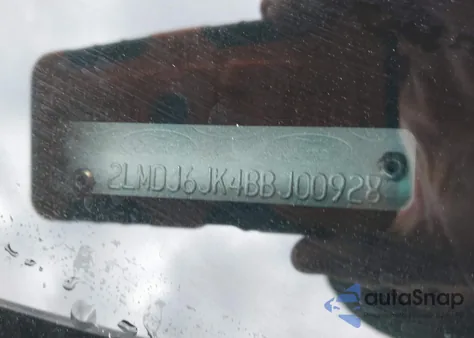 2011 Lincoln Mkx from USA, damaged, VIN 2LMDJ6JK4BBJ00928